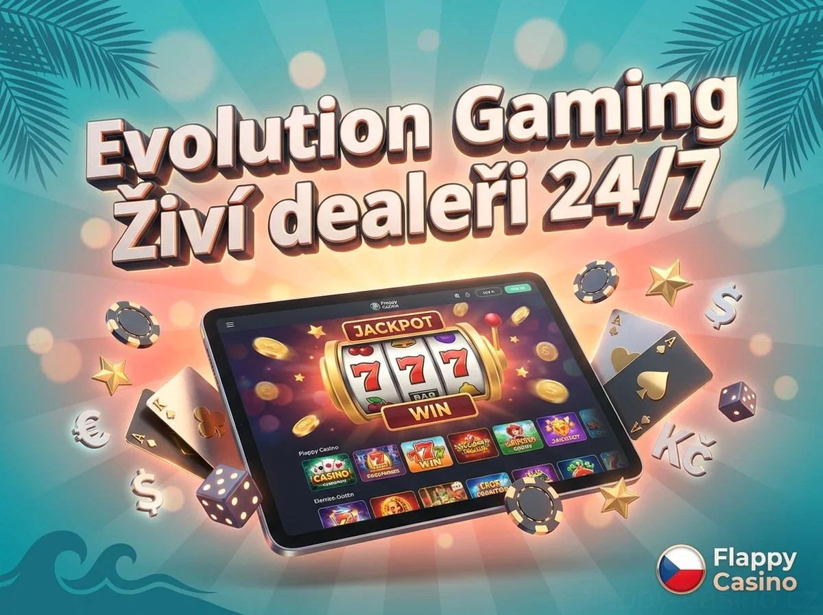 Evolution GamingŽiví dealeři 24/7